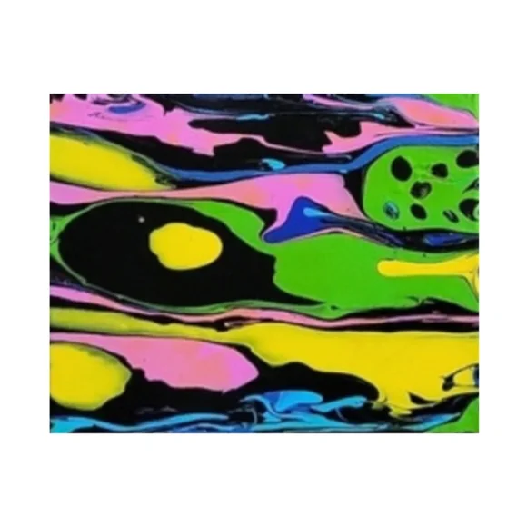 Hand Crafted Abstract Design 8x10 Inches Canvas Painting - Picture 4 of 4